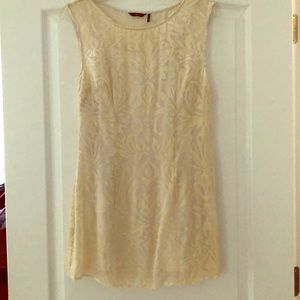 guess by Marciano cream dress